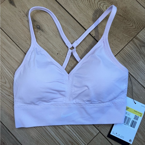 NWT NIKE Indy Sports Bra Size Small, Light Pink - Picture 2 of 6